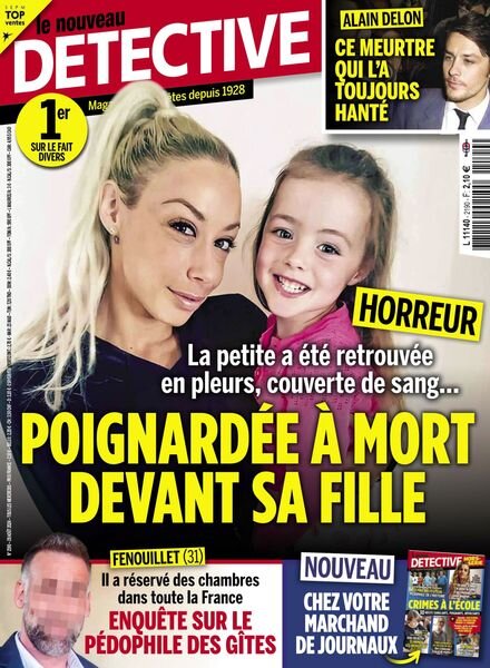 Le Nouveau Detective – 28 Aout 2024 Cover