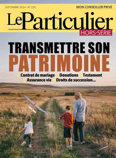 Le Particulier – Hors-Serie – Septembre 2024 Cover