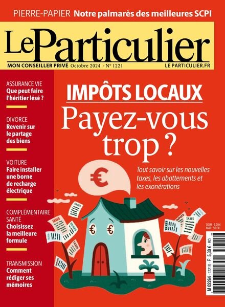 Le Particulier – Octobre 2024 Cover