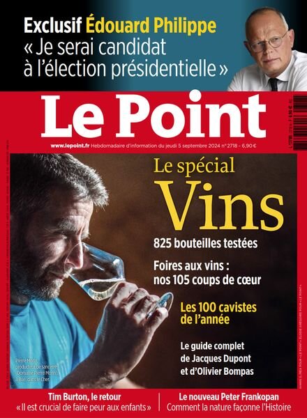 Le Point – 6 Septembre 2024 Cover