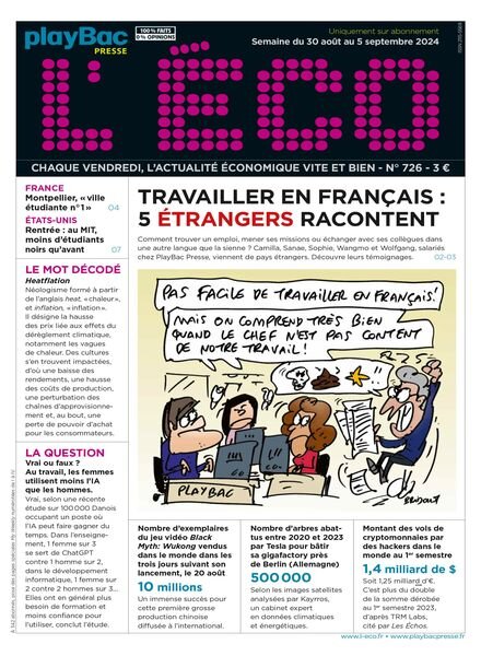 L’eCO – 30 Aout 2024 Cover