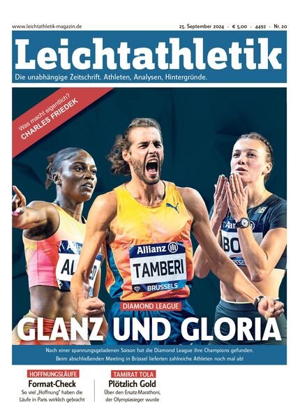 Leichtathletik – 25 September 2024 Cover