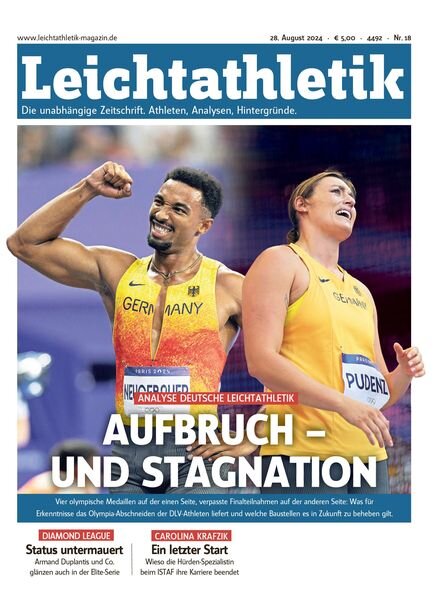 Leichtathletik – 28 August 2024 Cover