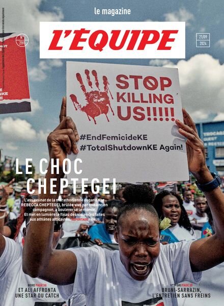 L’Equipe Magazine – 21 Septembre 2024 Cover
