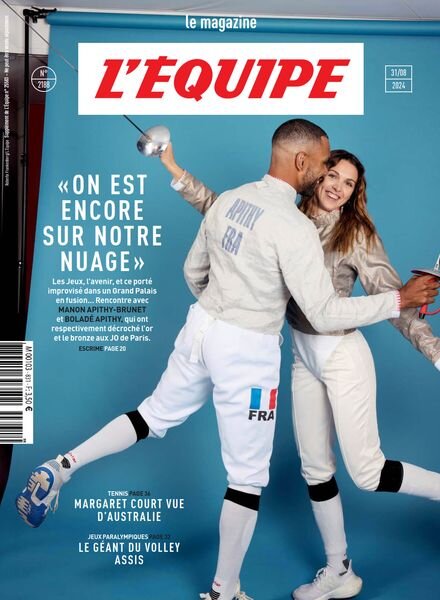 L’Equipe Magazine – 31 Aout 2024 Cover