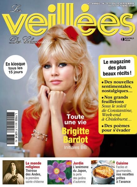 Les Veillees des chaumieres – 18 Septembre 2024 Cover