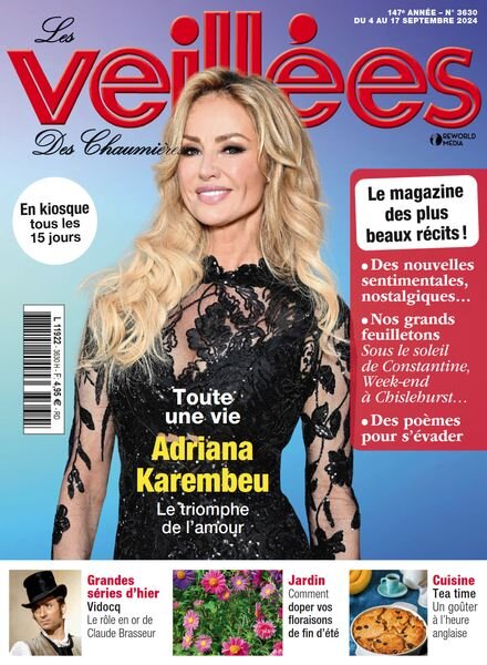 Les Veillees des chaumieres – 4 Septembre 2024 Cover