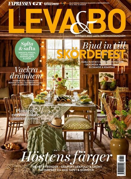 Leva & Bo – 30 Augusti 2024 Cover