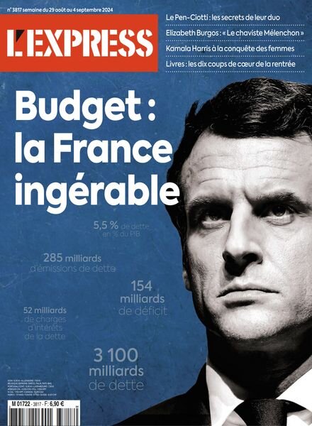 L’Express – 29 Aout 2024 Cover