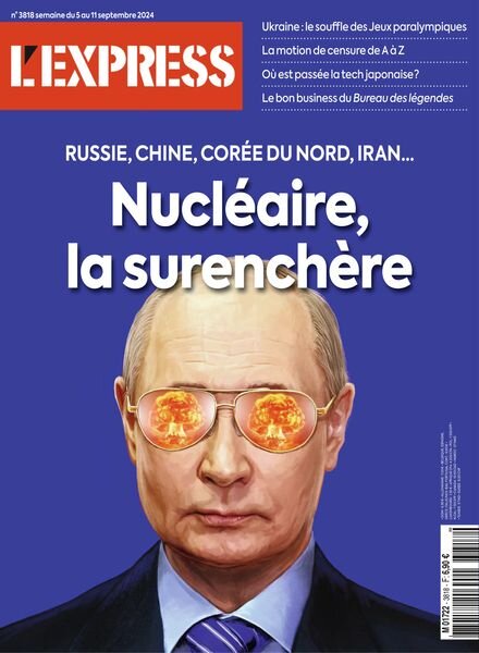 L’Express – 5 Septembre 2024 Cover