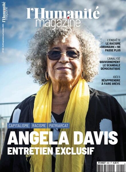 L’Humanite Magazine – 26 Septembre 2024 Cover