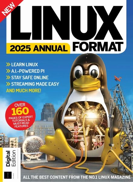 Linux Format Annual – Volume 8 2025 – September 2024 Cover