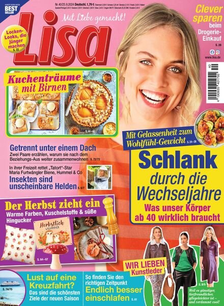 Lisa – 24 September 2024 Cover