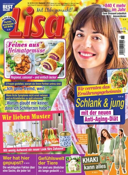 Lisa – 27 August 2024 Cover