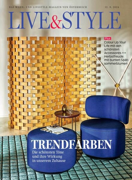 Live & Style – 12 September 2024 Cover