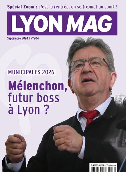 Lyon Mag – Septembre 2024 Cover
