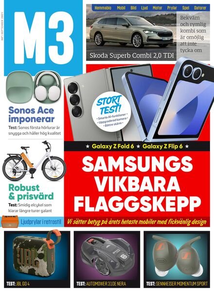M3 – Augusti 2024 Cover