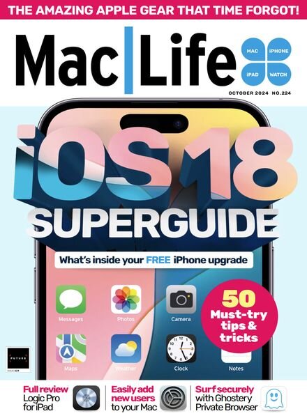 MacLife UK – October 2024 Cover