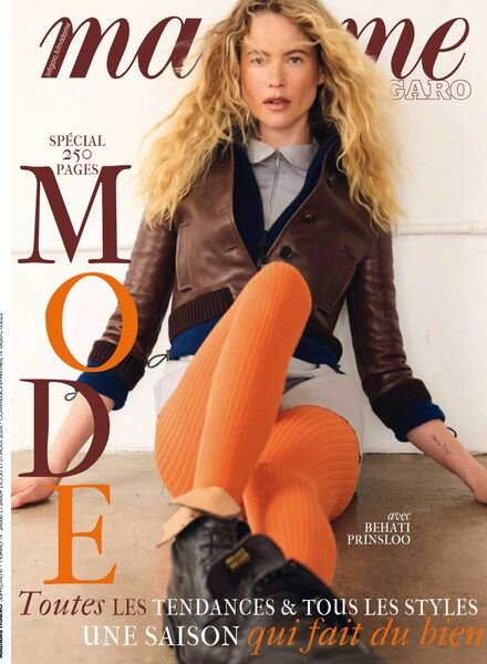 Madame Figaro – 30 Aout 2024 Cover