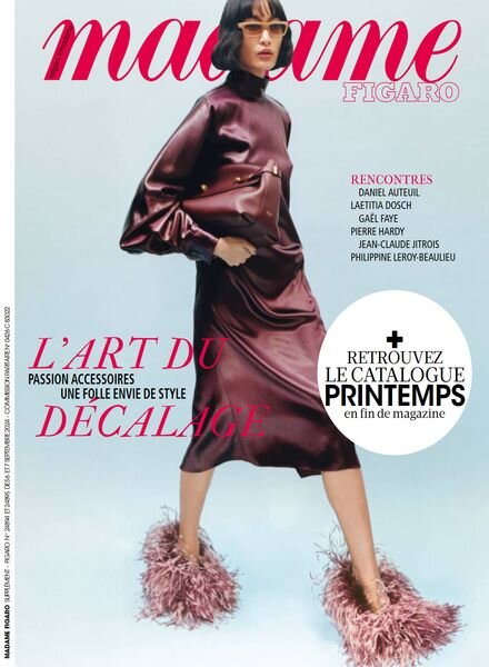 Madame Figaro – 6 Septembre 2024 Cover