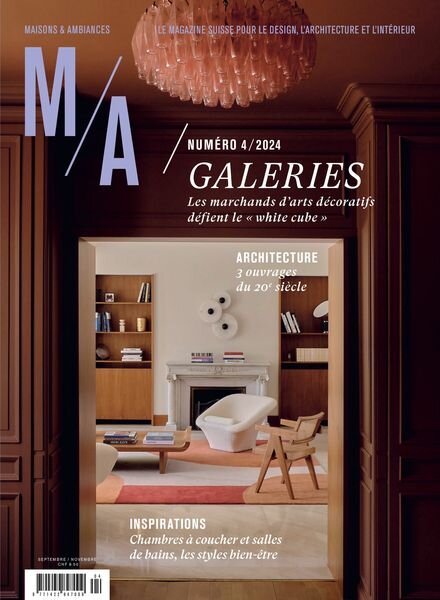 Maisons et Ambiances – Septembre-Octobre-Novembre 2024 Cover