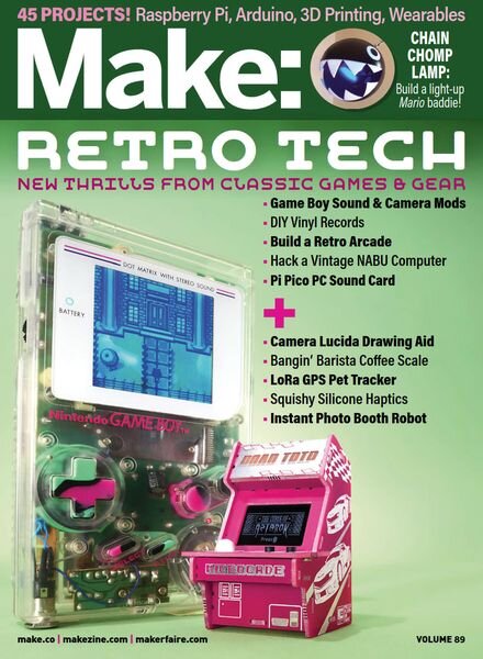 Make – Volume 89 – Summer 2024 Cover