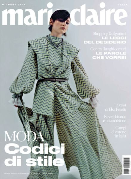 Marie Claire Italia – Ottobre 2024 Cover