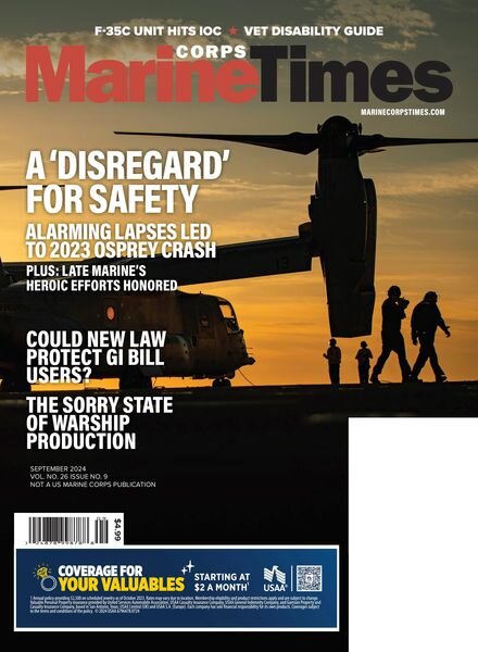 Marine Corps Times – September 2024 Cover