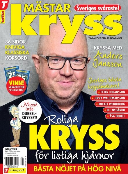 Mastarkryss – September 2024 Cover