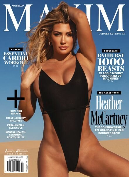 Maxim Australia – October 2024 Cover