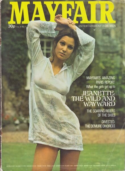 Mayfair – Vol 8 N 5 May 1973 Cover