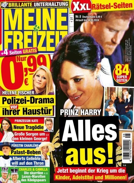 Meine Freizeit – 10 September 2024 Cover