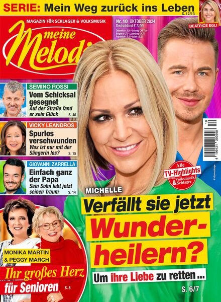 Meine Melodie – Oktober 2024 Cover