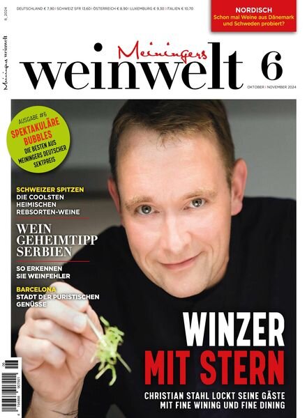 Meiningers Weinwelt – Oktober-November 2024 Cover