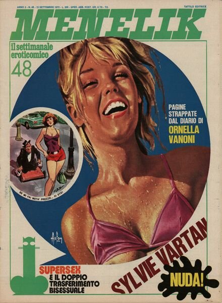 Menelik – N 48 15 Settembre 1972 Cover