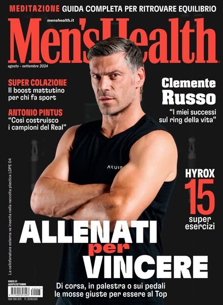 Men’s Health Italia – Settembre 2024 Cover