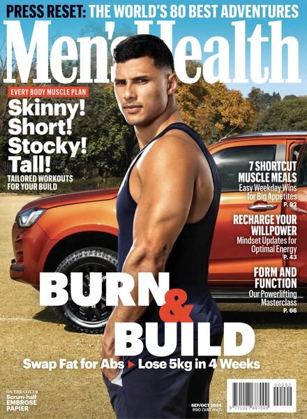 Men’s Health South Africa – September-October 2024 Cover