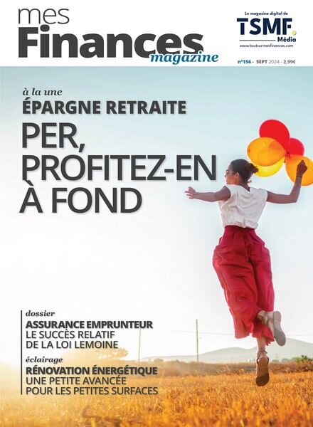 Mes Finances Magazine – Septembre 2024 Cover
