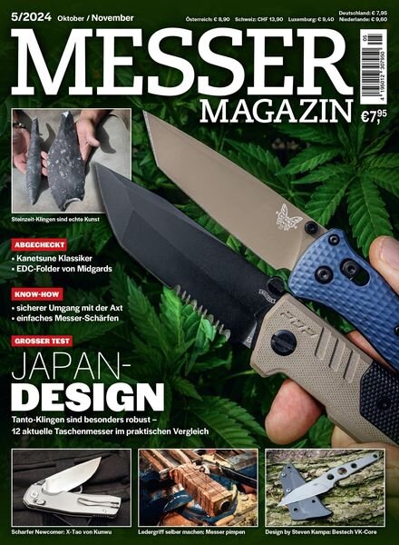 Messer Magazin – Oktober-November 2024 Cover