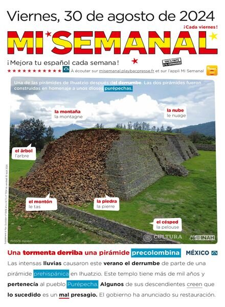Mi Semanal – 30 Agosto 2024 Cover