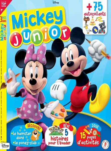 Mickey Junior – Septembre 2024 Cover