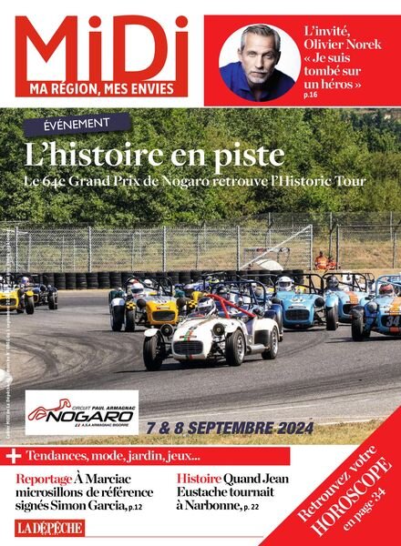 Midi Ouest – 1 Septembre 2024 Cover