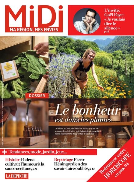 Midi Ouest – 22 Septembre 2024 Cover