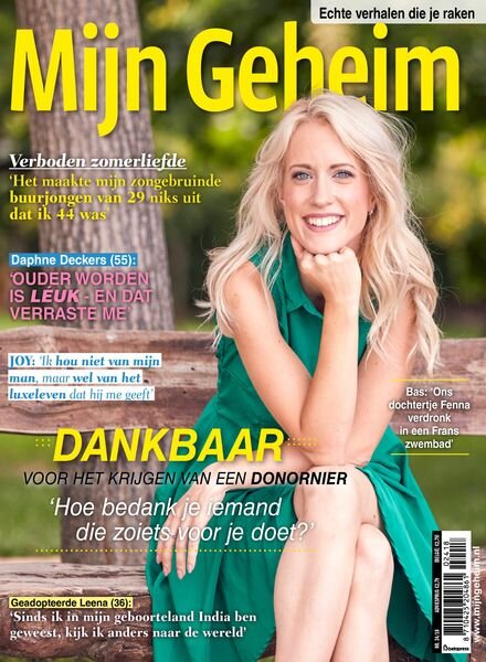 Mijn Geheim – 5 September 2024 Cover