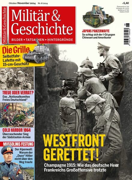 Militar & Geschichte – Oktober-November 2024 Cover