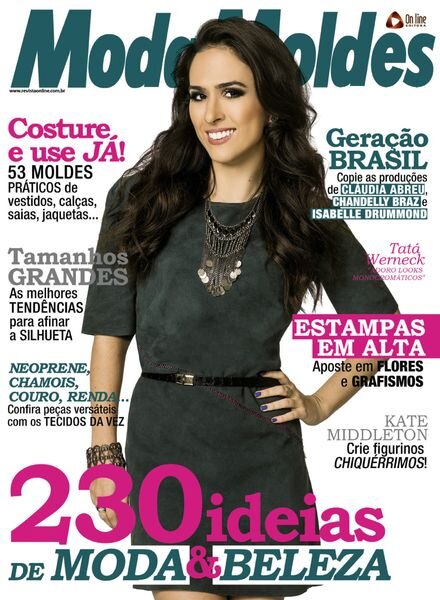 Moda Moldes – Agosto 2024 Cover