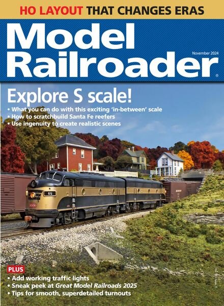 Model Railroader – November 2024 Cover