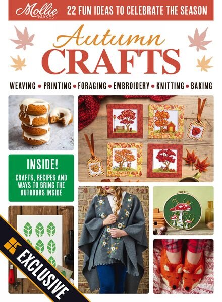 Mollie Makes Presents – Autumn Crafts 2024 Cover