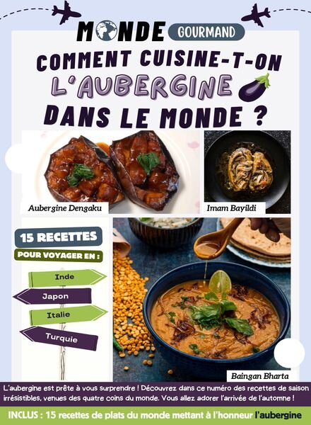 Monde Gourmand – Septembre 2024 Cover