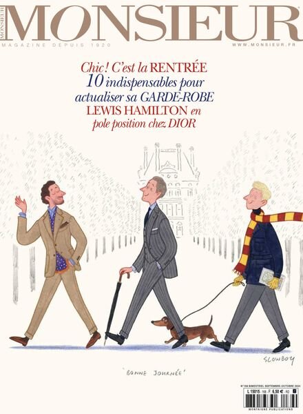 Monsieur – Septembre-Octobre 2024 Cover